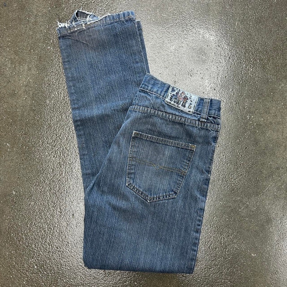 Vintage Cambridge Classics 32x30 Faded Dark Wash Denim Straight Leg Jeans
